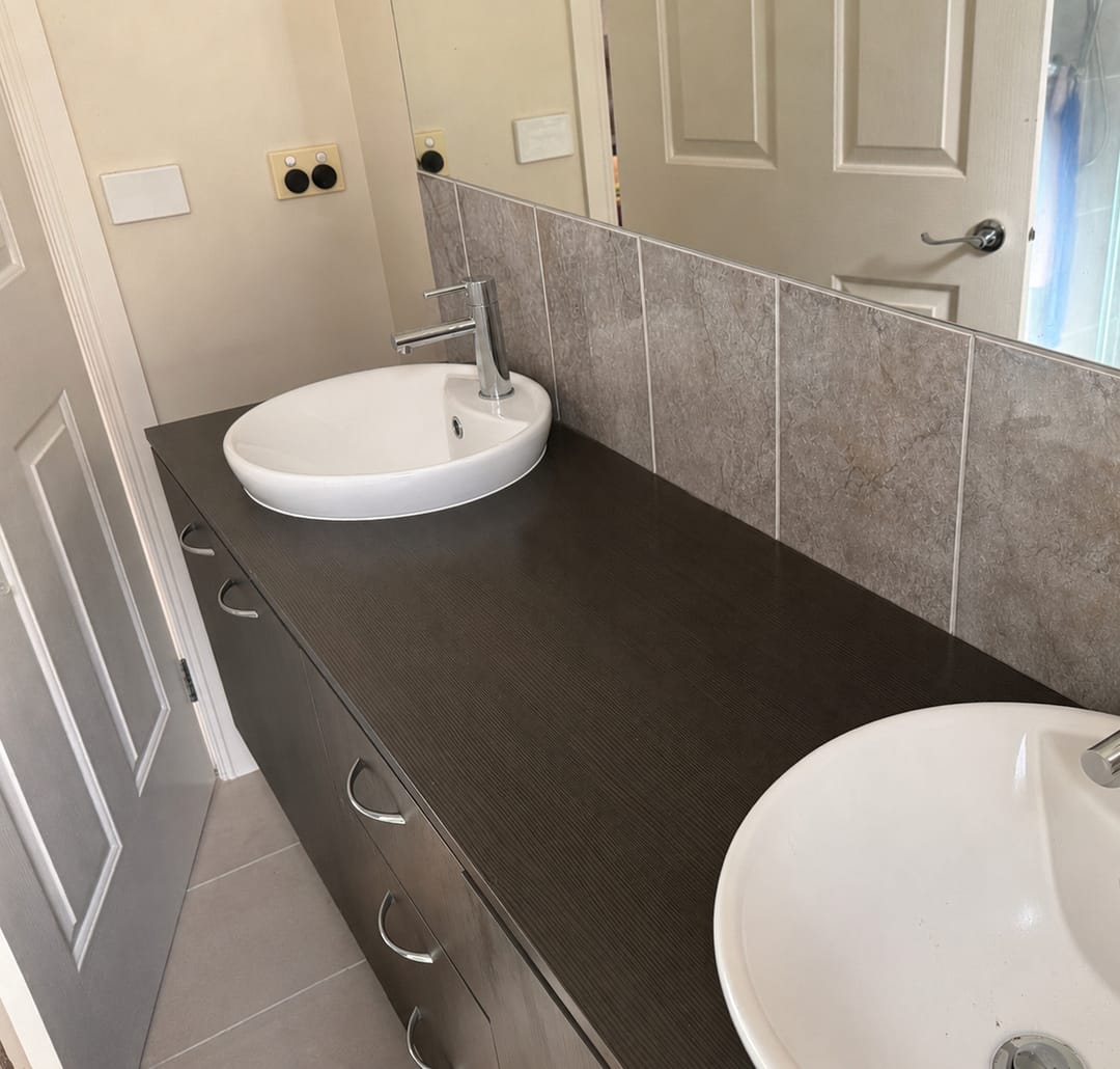 Basins and tapware installed by a Sunbury plumber
