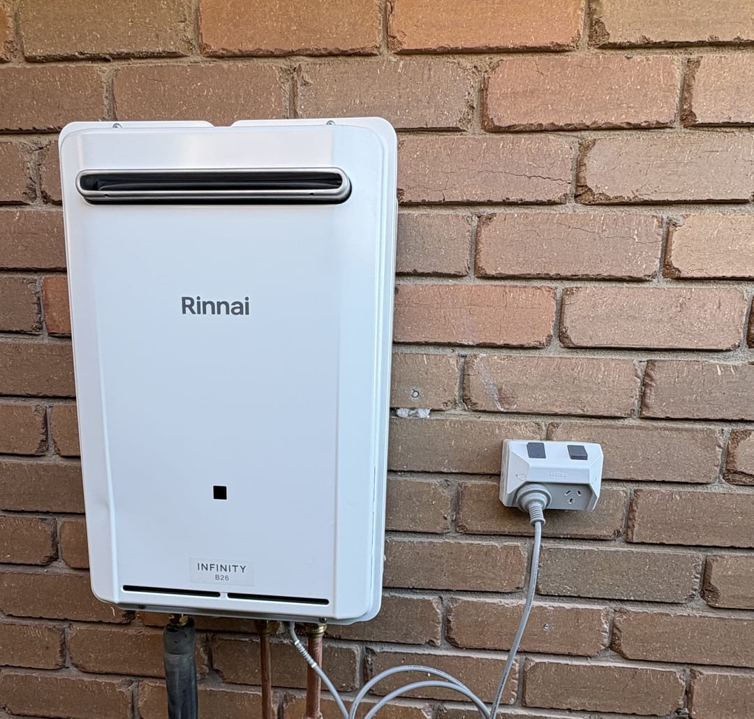 New continuous flow hot water system installed in Sunbury
